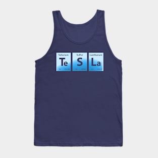 Tesla Chemical Element Tank Top